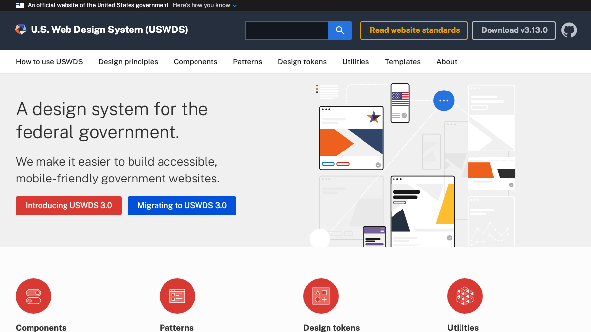 U.S. Web Design System
