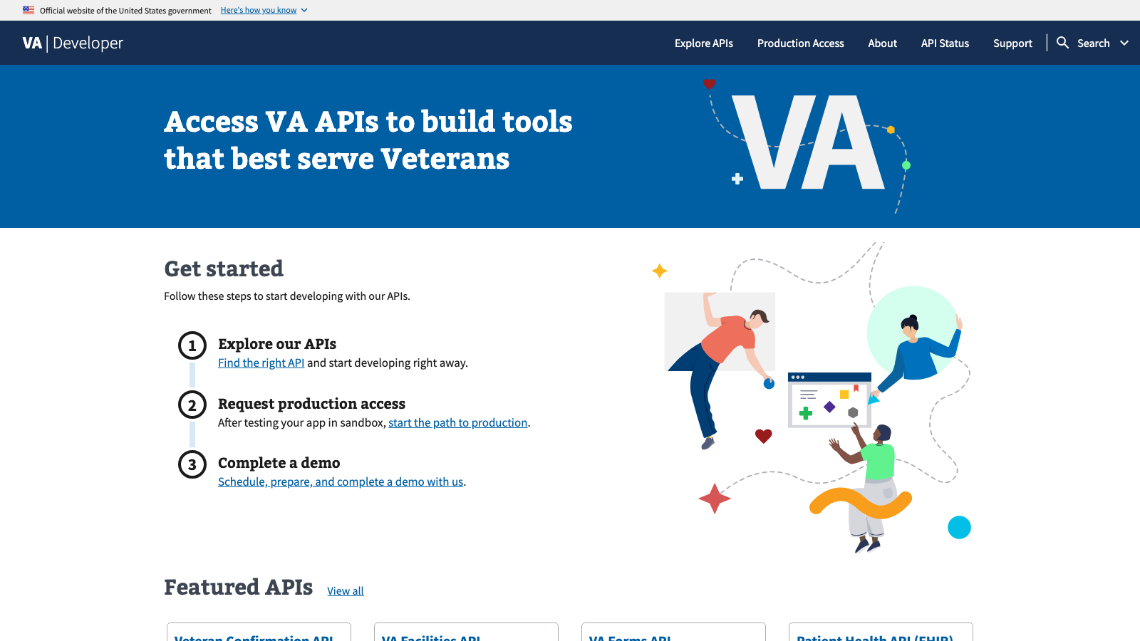 Department of Veterans Affairs API Platform